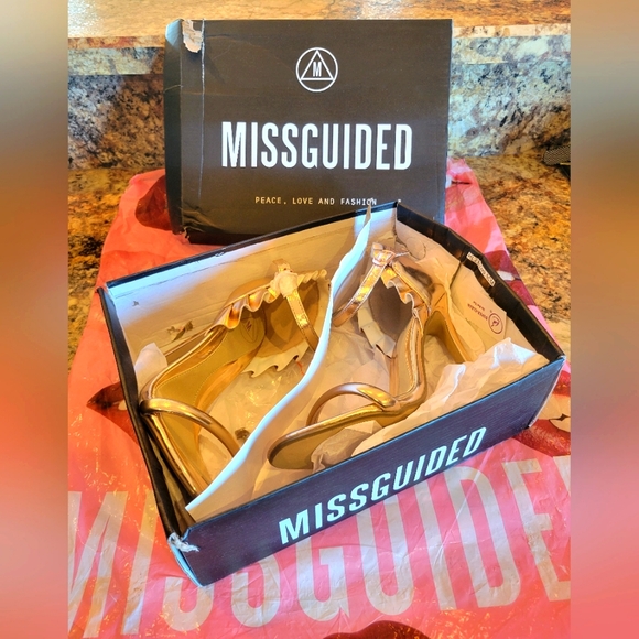 Misguided Rose Gold heels - Picture 10 of 10